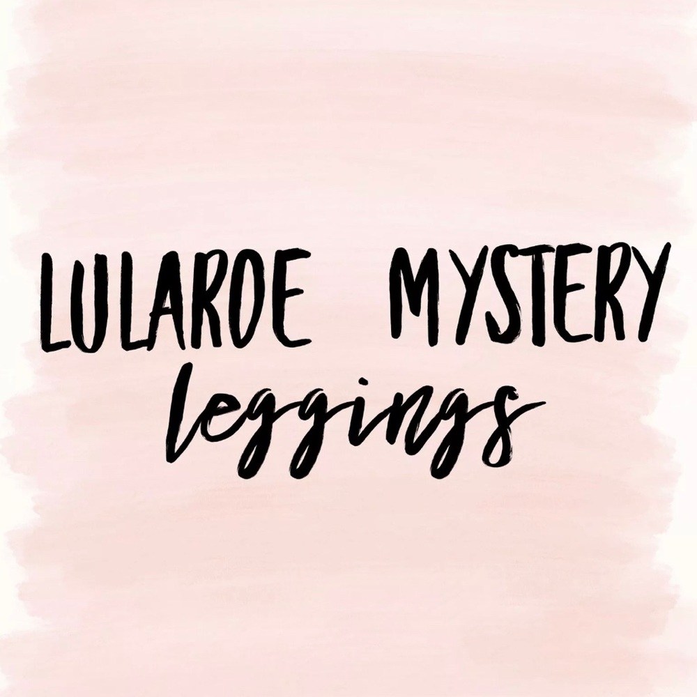 • Lularoe Mystery Leggings 2 Pair •